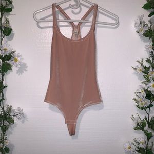 MADEWELL velvet body suit